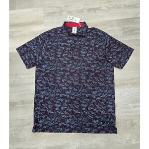 Puma X Volition Jet Lines Golf Polo Men's Large NWT Short Sleeve